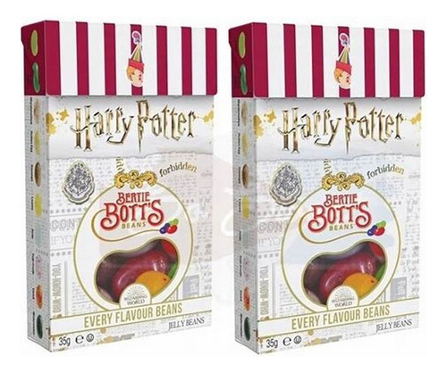 Jelly Belly Harry Potter Bertie Frijoles 2 Cajas Dulces