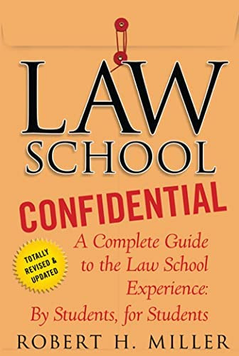 Libro: Law School Confidential: A Complete Guide To The Law