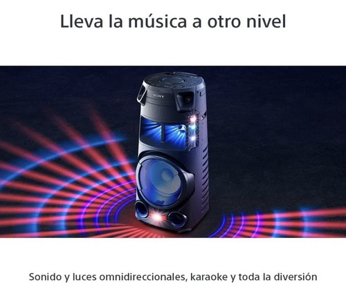 Sistema De Audio De Alta Potencia Con Bluetooth Sonymhc-v43d (Usado)