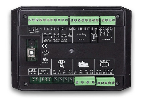 Imagen 7 de 7 de Dc40d Mebay Controlador Módulo Para Planta Eléctrica