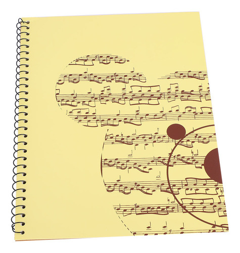 L Cuaderno De Notación, 50 Páginas, Partitura Musical,