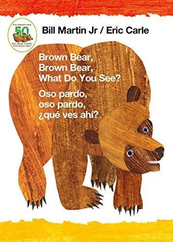 Book : Brown Bear, Brown Bear, What Do You See? / Oso Pardo