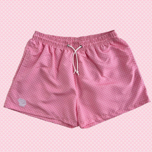 Imagen 2 de 6 de Traje De Baño Hombre Rosa Pecora Argentina Short Malla