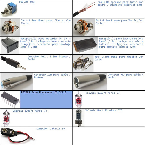 Pack 9x Circuito Integrado Pt2399 Dip16 Echo Processor