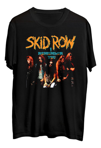 Skid Row . Remember You . Heavy Metal . Polera . Mucky