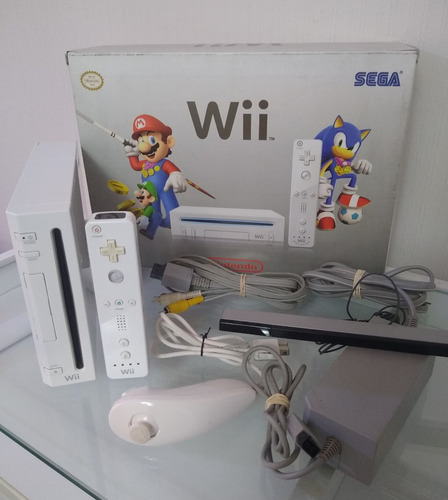 Consola Wii Accesorios Originales 120 Juegos Nintendo Wii (Usado)