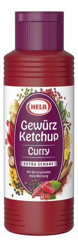 Hela Curry Gewurz Ketchup, Extra Caliente, 10.14 Onzas