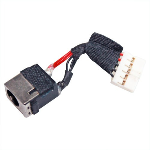 Dc Power Jack Con Cable Arnés Plug En Puerto Para Lenovo Ide