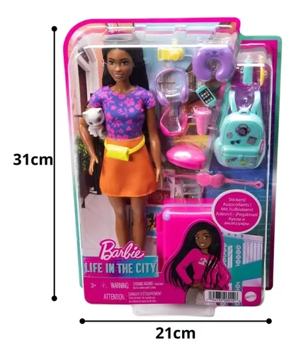 Boneca Barbie Life in the City - Mattel - Loja Mega