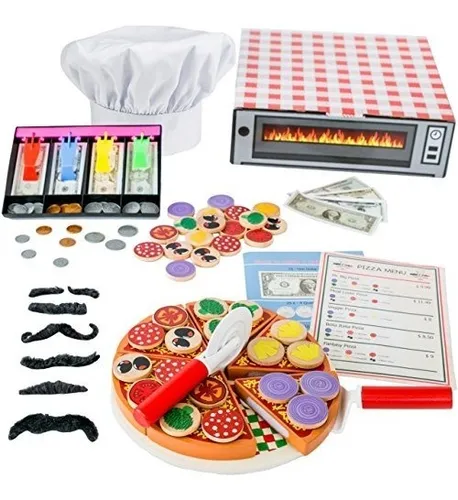Juego De Cocina Pizza Play Juego De Juguetes De Madera Top F