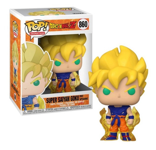 Imagen 3 de 4 de Figura De Acción Dragon Ball Z Goku Super Saiyan 3807 De Funko Pop! Animation