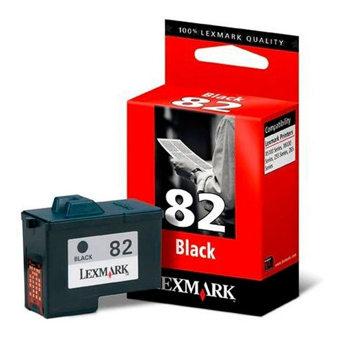 Cartucho Lexmark 82 Negro 18l0032 Original