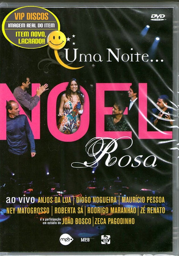 Dvd Noel Rosa Uma Noite... Com Ney Matogrosso - Lacrado Raro