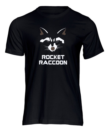 Polera Estampada Guardianes De La Galaxia Rocket Raccoon 