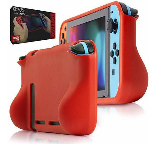 Estuche Orzly Comfort Grip Para Nintendo Switch: Cubierta Pr