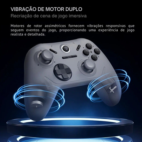 Controle Sem Fio Machenike G1 Hall Effect 1000hz Rosa