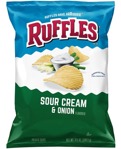 Ruffles Sour Cream & Onion (240.9g) 