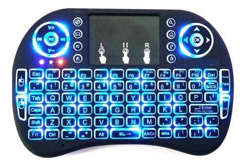 Teclado Para Tv Smart O Tv Box Inalambrico Retro Worldmaster