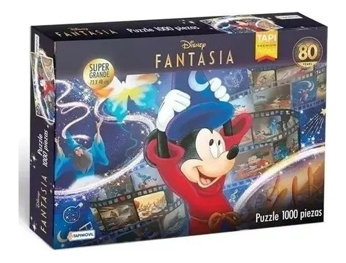 Puzzle Mickey Fantasia Disney 1000 Piezas Rompecabezas
