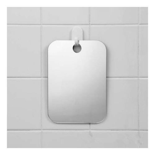 Espejo De Ducha Pequeño Rectangular Antivaho Nv Para.