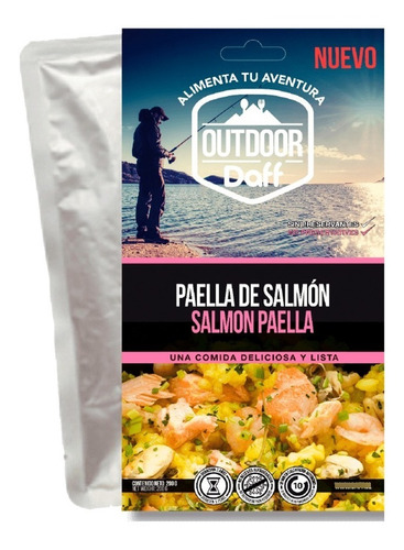 Imagen 1 de 2 de Comida Outdoor Daff - Paella De Salmon