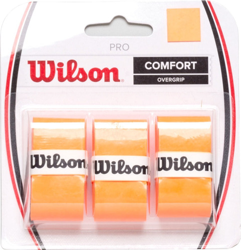 Pack X 3 Wilson Pro Overgrip Burn Cubregrip Tenis Padel
