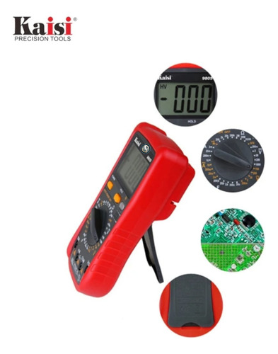Tester Multimetro Digital De Rango Automático Con Estuche