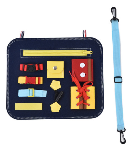 Actividad Educativa Para Bebés Con Tablero Sensorial