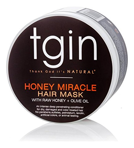 Mascarilla Para El Cabello Tgin Honey Miracle Acondicionador