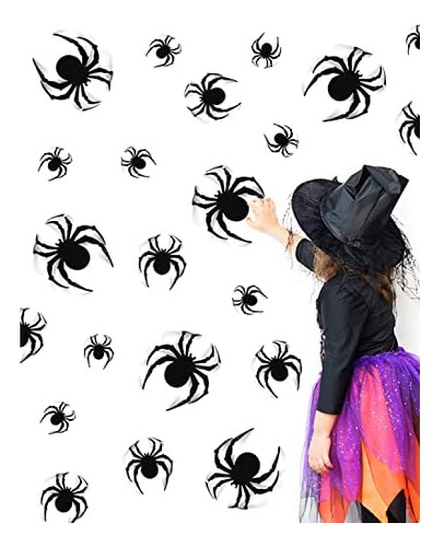 Halloween Spiders Decorations Indoor - 60pcs 3d Spiders...