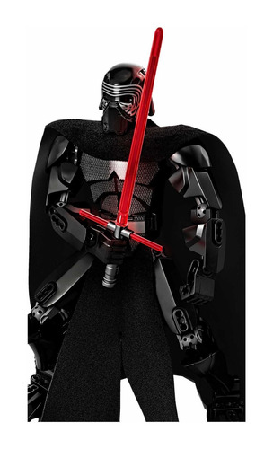 Imagen 4 de 5 de Bloques para armar Lego Star Wars Kylo Ren 86 piezas en caja