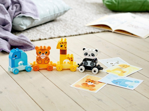 Kit De Construcción Lego Duplo Tren De Los Animales 10955