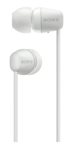 Fone de ouvido sem fio Sony WI-C200 white