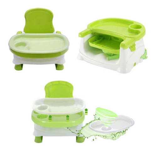 Silla De Comer Bebe Booster Plegable Portátil Bebes Niños