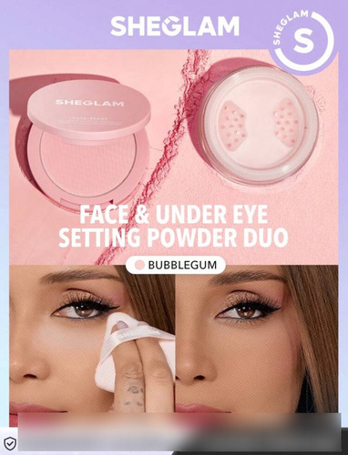 Sheglam Insta Ready & Under Eye Setting Powder Duo Original