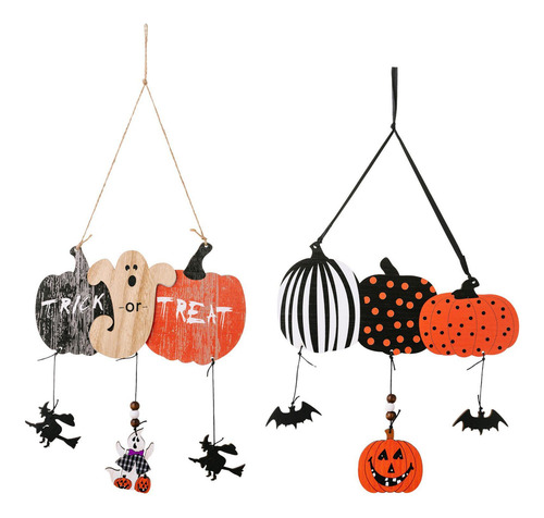 * Letrero Colgante De Calabaza Para Halloween, Decoración
