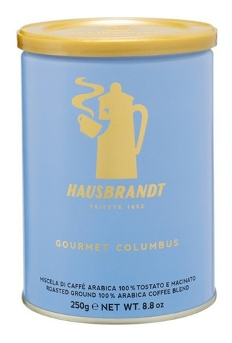 Café Hausbrandt Grano Gourmet Columbus 100% Arábica 250 Gr