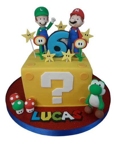 Torta Temática Barbie , Merlina , Mario Bross , Unicornio