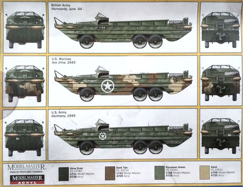Italeri 1/72 Dukw Jeep Anfibio
