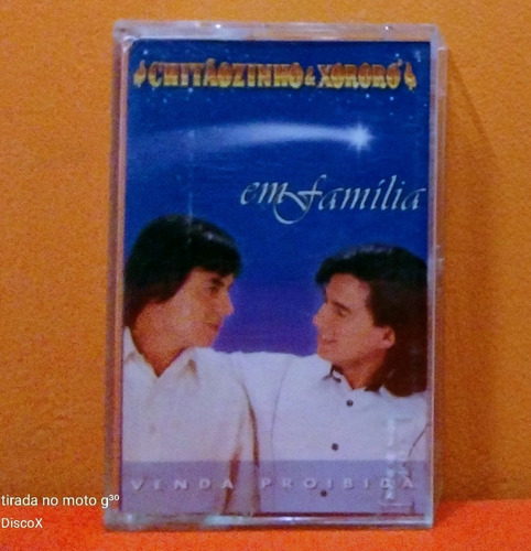 Chitãozinho & Xororó Em Família - Fita Cassete Original K7