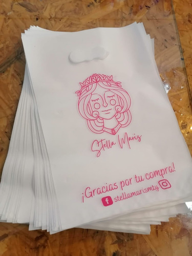 150 Bolsa 20 X 30  Personalizada A 1 Color