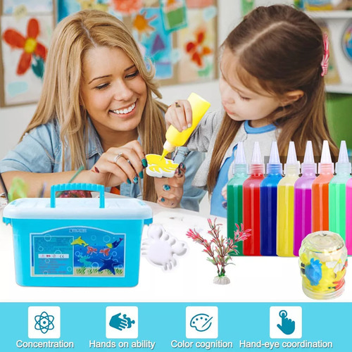 Brinquedo Diy Para Crianças Magic Water Elf 3d Toy