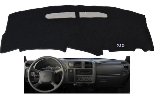 Cubretablero Con Bordado Chevrolet S-10 Mod. 1998-2004