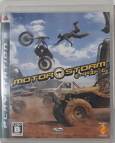 Jogo De Ps3 Motor Storm Semi-novo Completo (Usado)