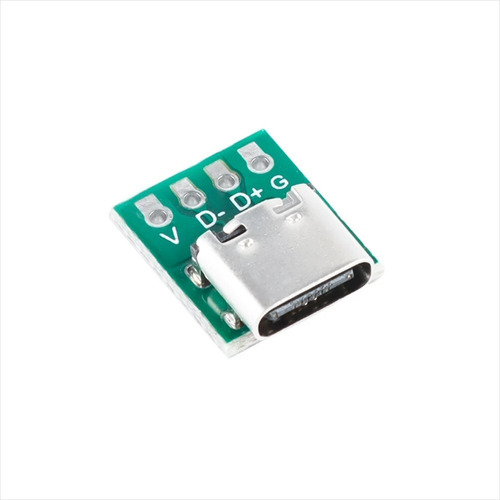 Conector Usb Tipo C 3.1, Hembra, Transferencia Datos, 16 Pin