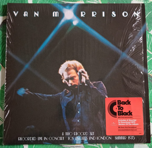 Van Morrison, It's Too Late To Stop Now, Vinilo Doble 180gr 