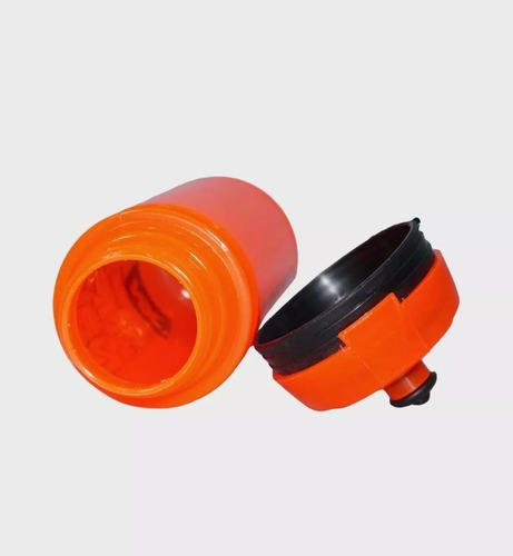 Caramañola Botella Deportiva Liquido 750 Cc Nutremax Color Naranja
