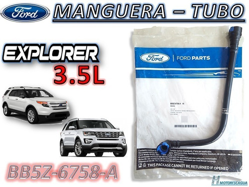 Tubo-manguera Control Ford Explorer 3.5 Original Ford