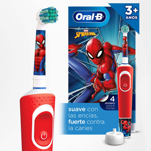 Oral-b Marvel Spider-man Cepillo Eléctrico Recargable 1 Unid