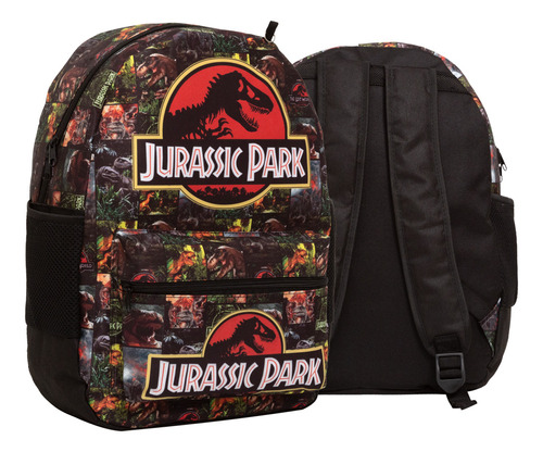 Bolsa Mochila Escolar Menino Jurassic Park Juvenil